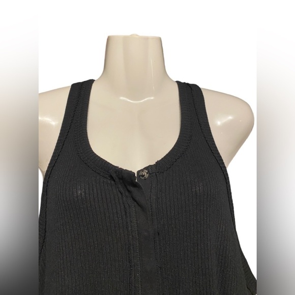 NWOT Free People We the Free Ribbed Racer Back Tank Top - Picture 2 of 8